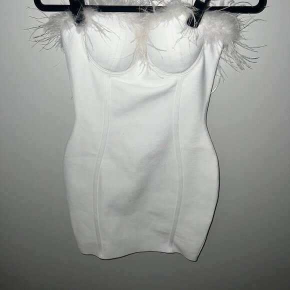 Revolve (White) Ramona Bustier Dress - Picture 2 of 5